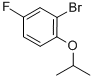 2-(2'-BROMO-4'-FLUOROPHENOXY)PROPANE结构式