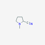 Structure of RAC 1-METHYL-PYRROLIDINE-2-CARBONITRILE, >95%