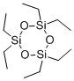 Structure of Hexaethylcyclotrisiloxane