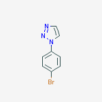 Structure of 1-(4-bromophenyl)triazole