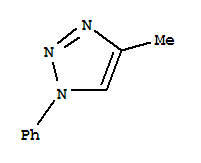 1H-1,2,3-Triazole, 4-methyl-1-phenyl-结构式