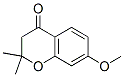 Structure of 2,2-DIMETHYL-7-METHOXY-4-CHROMANONE