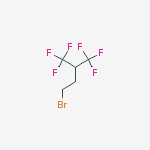 Structure of 4,4,4-Trifluoro-3-(trifluoromethyl)butyl bromide