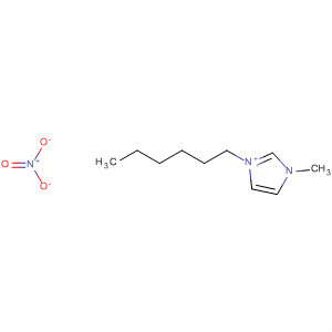 Structure of 1-hexyl-3-methylimidazolium nitrate