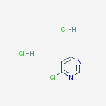Structure of 4-Chloropyrimidine dihydrochloride