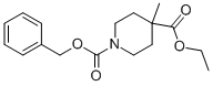 Structure of N-Cbz-4-Methylisonipecotic acid ethyl ester