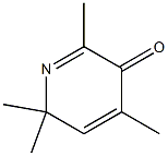 2,4,6,6-四甲基-3(6H)-吡啶酮结构式