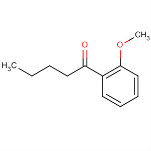Structure of 1-Pentanone, 1-(2-methoxyphenyl)-