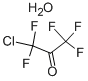 Structure of Nur alternativ F01979 Chloropentafluoroacetone monohydrate