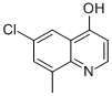 Structure of 6-CHLORO-4-HYDROXY-8-METHYLQUINOLINE