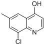 Structure of 8-CHLORO-4-HYDROXY-6-METHYLQUINOLINE