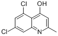 Structure of 5,7-DICHLORO-4-HYDROXY-2-METHYLQUINOLINE