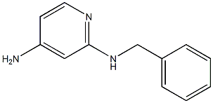 N2-苄基-2,4-吡啶二胺结构式