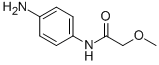N-(4-aminophenyl)-2-methoxyacetamide结构式