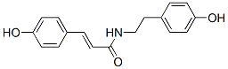 N-(4-Hydroxyphenethyl)-4-hydroxybenzeneacrylamide结构式