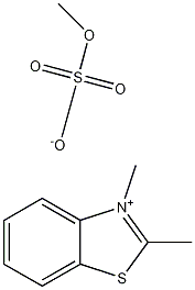 Structure of 2,3-dimethylbenzothiazole