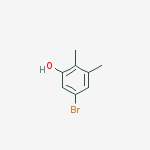 Structure of 5-bromo-2,3-dimethylphenol