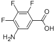 Structure of 5-Amino-2,3,4-Trifluorobenzoic Acid