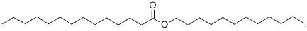 Structure of MYRISTIC ACID LAURYL ESTER