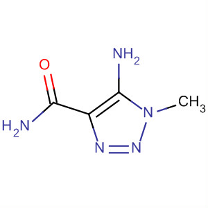 1H-1,2,3-Triazole-4-carboxamide, 5-amino-1-methyl-结构式