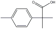 Structure of 2-Methyl-2-(p-tolyl)propanoic Acid