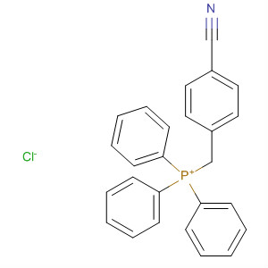 Structure of (4-CYANOBENZYL)TRIPHENYLPHOSPHONIUM CHLORIDE