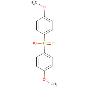 双(4-甲氧基苯基)次磷酸结构式