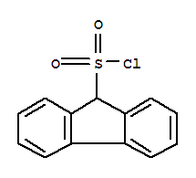 Structure of 9H-fluorene-9-sulfonyl chloride