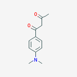 Structure of 1,3-Butanedione, 1-[4-(dimethylamino)phenyl]-
