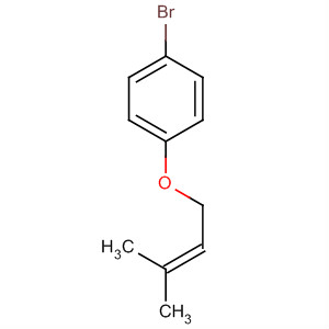 Benzene, 1-bromo-4-[(3-methyl-2-butenyl)oxy]-结构式
