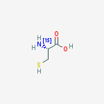 L-Cysteine-15N结构式