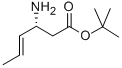 TERT-BUTYL (3R)-3-AMINO-4-HEXENOATE, 97结构式