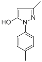 Structure of 3-METHYL-1-(4-METHYLPHENYL)-1H-PYRAZOL-5-OL