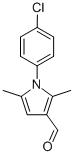 Structure of 1-(4-CHLORO-PHENYL)-2,5-DIMETHYL-1H-PYRROLE-3-CARBALDEHYDE