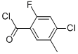Structure of BENZOYL CHLORIDE,4-CHLORO-2-FLUORO-5-METHYL-
