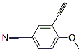 Benzonitrile,3-ethynyl-4-methoxy-结构式