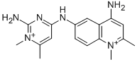 Chemical structure of QUINAPYRAMINE