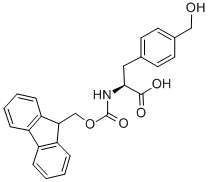 FMOC-L-PHE(4-CH2-OH)结构式