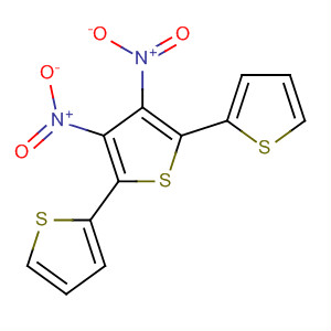 2,2':5',2''-Terthiophene, 3',4'-dinitro-结构式