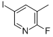 Structure of 2-FLUORO-5-IODO-3-PICOLINE
