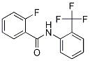 2-氟-N-[2-(三氟甲基)苯基]苯甲酰胺结构式