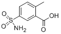 Structure of 2-Methyl-5-sulphamoylbenzoic acid