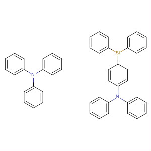 Benzenamine, 4,4'-(diphenylsilylene)bis[N,N-diphenyl-结构式