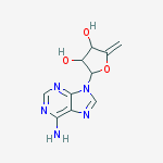 Structure of 9-(5-deoxypent-4-enofuranosyl)-9H-purin-6-amine