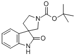 Structure of 2-OXO-1,2-DIHYDRO-SPIRO[INDOLE-3,3-PYRROLIDINE]-1-CARBOXYLIC ACID TERT-BUTYL ESTER