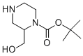 Structure of 1-N-Boc-2-(hydroxymethyl)piperazine