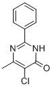 Structure of 5-CHLORO-6-METHYL-2-PHENYLPYRIMIDIN-4(3H)-ONE