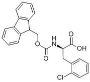 Structure of FMOC-D-2-Chlorophe
