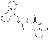Structure of FMOC-L-3,5-DIFLUOROPHE