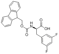 Structure of FMOC-D-3,5-DIFLUOROPHE